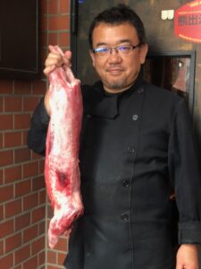 ジビエ料理あまからくまから 店主・林育夫