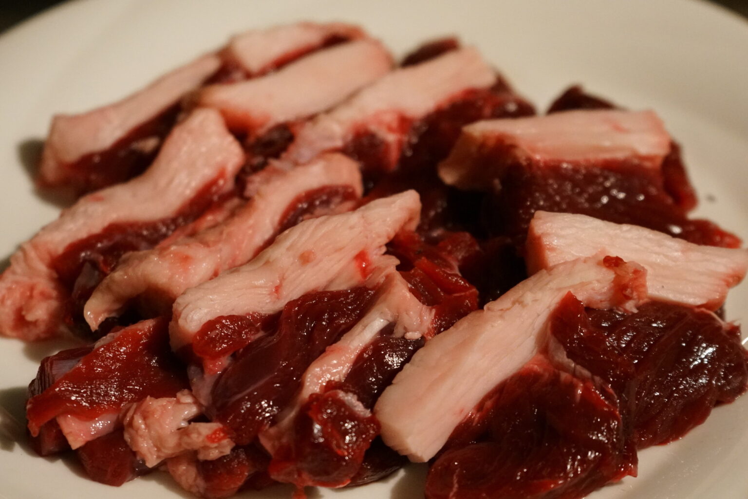 天然ジビエ熊肉」【ツキノワグマ 100kオス】 ロース1090g 青森県黒石地区